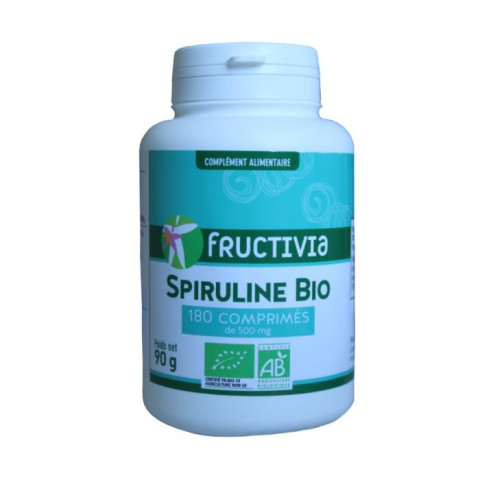 Spiruline Bio 180 comprimés 500mg