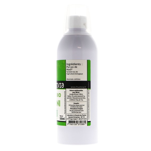 Pur jus de Noni bio - Morinda citrifolia bio - 500 ml